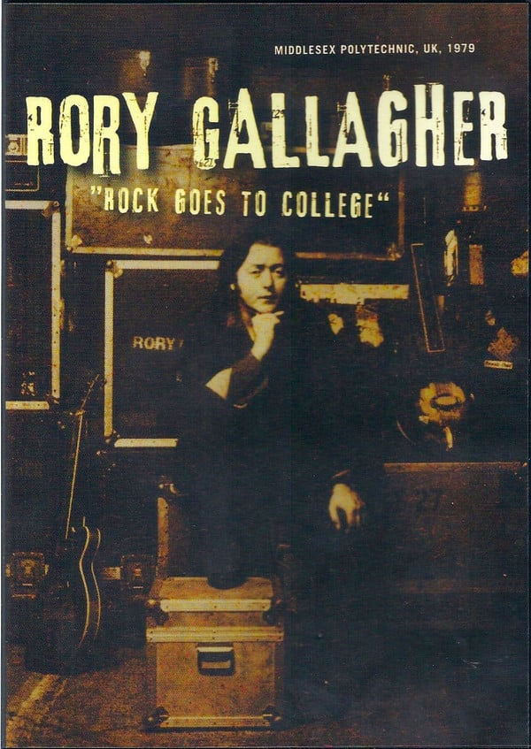 Rory Gallagher : Rock Goes To College - Middlesex Polytechnic, UK, 1979 (DVD, Unofficial, NTSC)