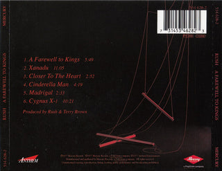 Rush : A Farewell To Kings (CD, Album, RE, RM, RP, UML)