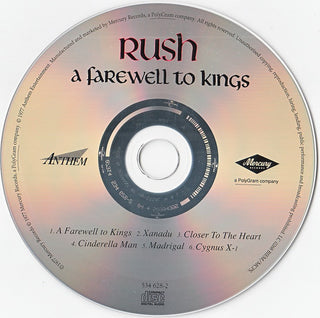 Rush : A Farewell To Kings (CD, Album, RE, RM, RP, UML)