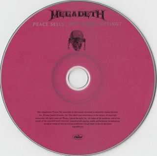 Megadeth : Peace Sells... But Who's Buying? (CD, Album, RE, RM, RP, Rem)