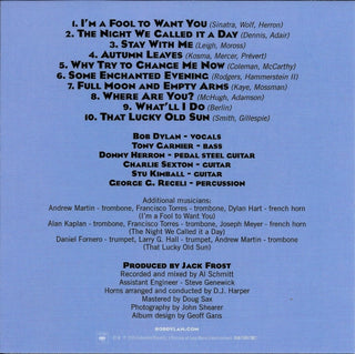 Bob Dylan : Shadows In The Night (CD, Album)