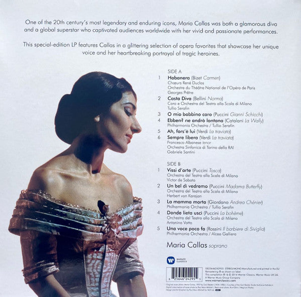 Maria Callas : Remastered (LP, Comp, RM, S/Edition, 180)