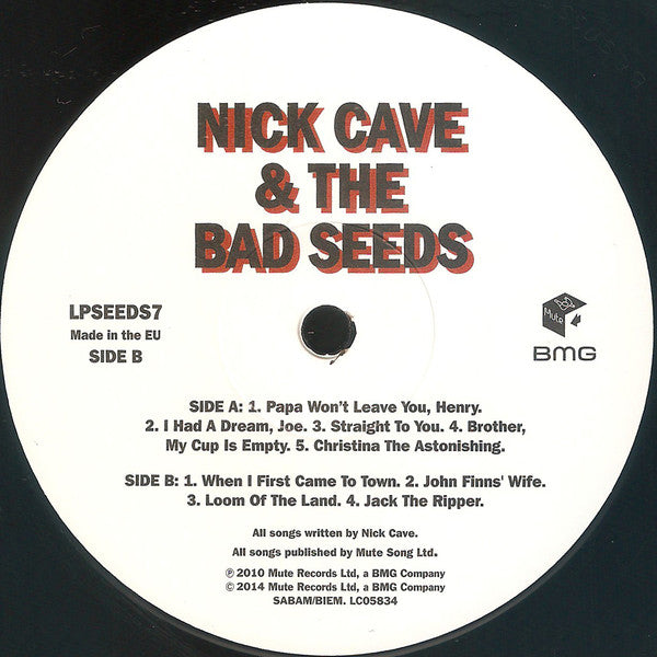Nick Cave & The Bad Seeds : Henry's Dream (LP, Album, RE, RM)
