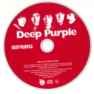Deep Purple : Deep Purple (CD, Album, RE, RM)