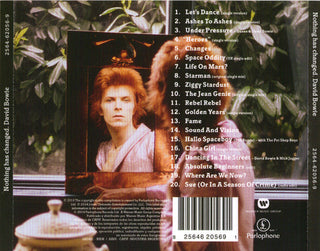 David Bowie : Nothing Has Changed. (CD, Comp)