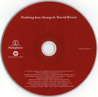 David Bowie : Nothing Has Changed. (CD, Comp)