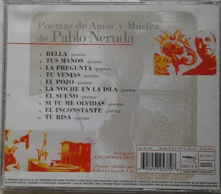 Edgardo Suárez / Pablo Neruda : Centenario: Los Versos Del Capitan (CD, Album)