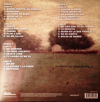Los Tres (2) : Arena (3xLP, Album, Liv)