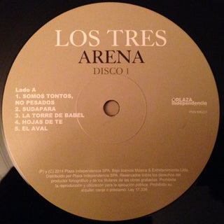 Los Tres (2) : Arena (3xLP, Album, Liv)