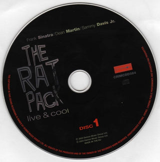 Frank Sinatra / Dean Martin / Sammy Davis Jr. : The Rat Pack Live & Cool (2xCD, Comp)