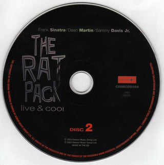 Frank Sinatra / Dean Martin / Sammy Davis Jr. : The Rat Pack Live & Cool (2xCD, Comp)