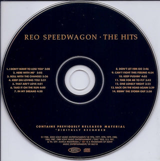 REO Speedwagon : The Hits (CD, Comp, RE)