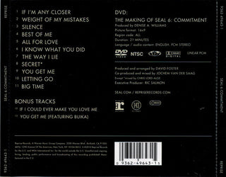 Seal : 6: Commitment (CD, Album + DVD-V, NTSC)