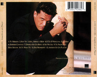 Luis Miguel : Amarte Es Un Placer (CD, Album)