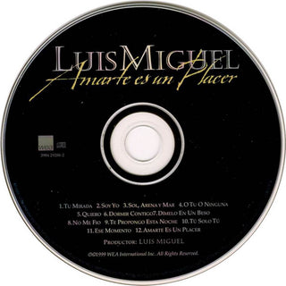 Luis Miguel : Amarte Es Un Placer (CD, Album)