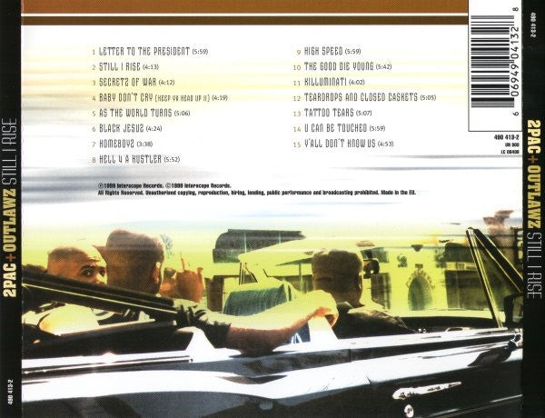2Pac + The Outlawz : Still I Rise (CD, Album, RP)