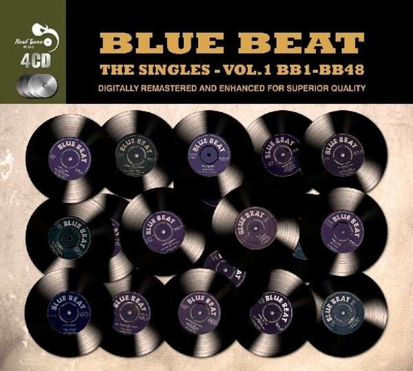 Various : Blue Beat: The Singles - Vol. 1 BB1 - BB48 (4xCD, Comp, RM)