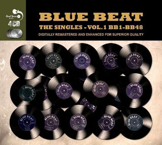 Various : Blue Beat: The Singles - Vol. 1 BB1 - BB48 (4xCD, Comp, RM)