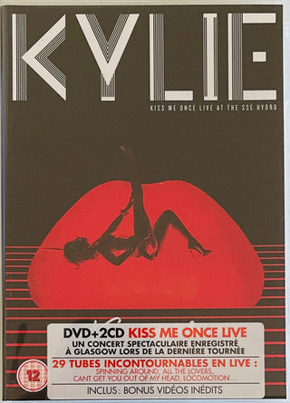 Kylie Minogue : Kiss Me Once Live At The SSE Hydro (DVD-V + 2xCD, Album)