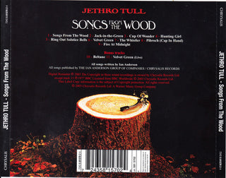 Jethro Tull : Songs From The Wood (CD, Album, RE, RM)