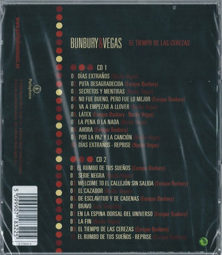 Bunbury* & Vegas* : El Tiempo De Las Cerezas (2xCD, Album, RE)