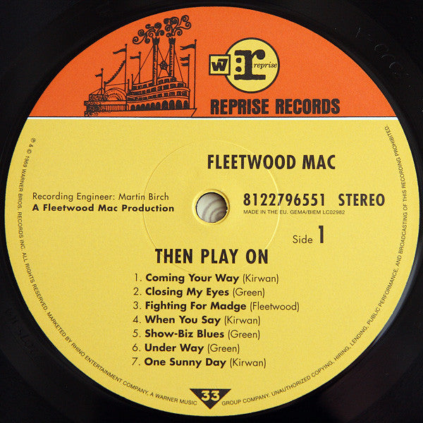 Fleetwood Mac : Then Play On (LP, Album, RE, Gat)