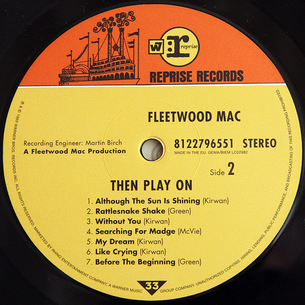 Fleetwood Mac : Then Play On (LP, Album, RE, Gat)