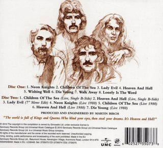 Black Sabbath : Heaven And Hell (CD, Album, RE + CD, RE + Dlx, RE, RM, Dig)