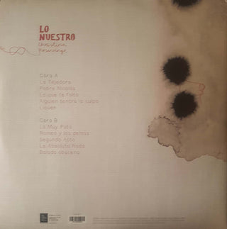 Christina Rosenvinge : Lo Nuestro (LP, Album)