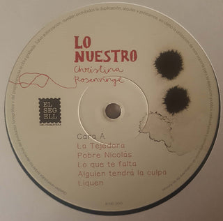 Christina Rosenvinge : Lo Nuestro (LP, Album)