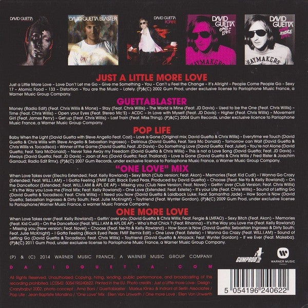 David Guetta : Original Album Series (5xCD, Album + CD, Album, Mixed + Box, Comp)