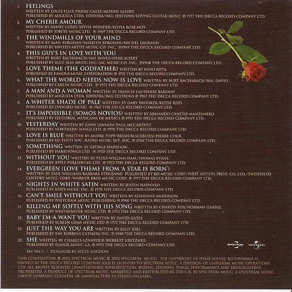 Ronnie Aldrich : The Romantic Pianos Of Ronnie Aldrich (CD, Comp)