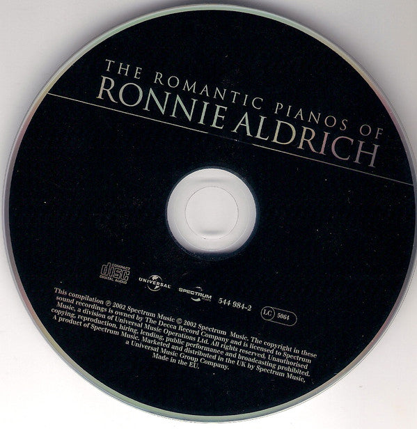 Ronnie Aldrich : The Romantic Pianos Of Ronnie Aldrich (CD, Comp)