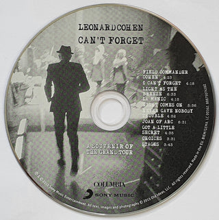 Leonard Cohen : Can't Forget: A Souvenir Of The Grand Tour (CD, Album, Dig)