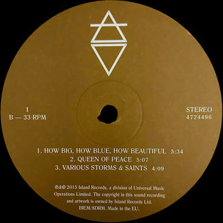 Florence And The Machine : How Big, How Blue, How Beautiful (2xLP, Album)