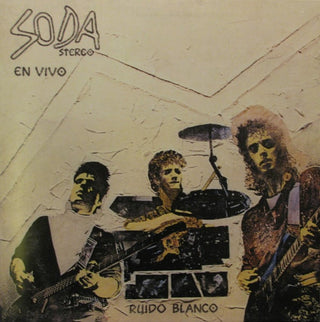 Soda Stereo : Ruido Blanco - En Vivo (LP, Album, RE, Gat)