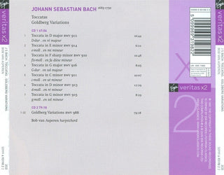 JS Bach* - Bob van Asperen : Goldberg Variations / Toccatas  (2xCD, Comp)