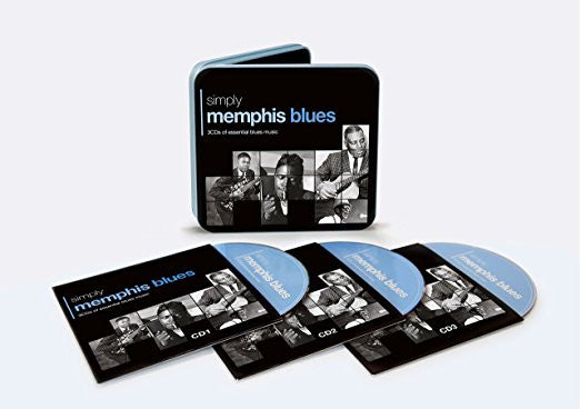 Various : Simply Memphis Blues (3CDs Of Essential Blues Music) (3xCD, Comp + Box)