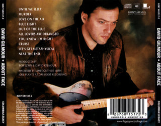 David Gilmour : About Face (CD, Album, RE, RM)