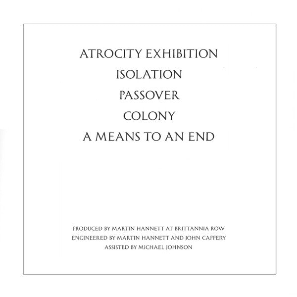 Joy Division : Closer (LP, Album, RE, RM, 180)