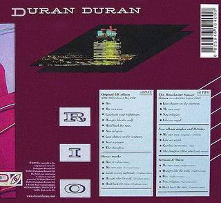 Duran Duran : Rio (CD, Album, RE + CD, Comp, RE + RE, RM)