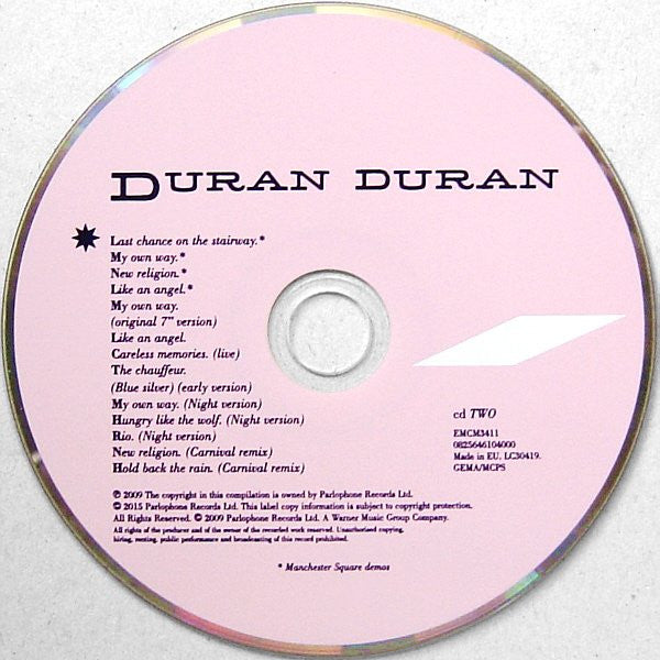 Duran Duran : Rio (CD, Album, RE + CD, Comp, RE + RE, RM)
