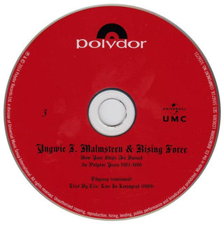 Yngwie Malmsteen And Yngwie J. Malmsteen's Rising Force : Now Your Ships Are Burned: The Polydor Years 1984-1990 (4xCD, Comp, RE, RM, EDC)