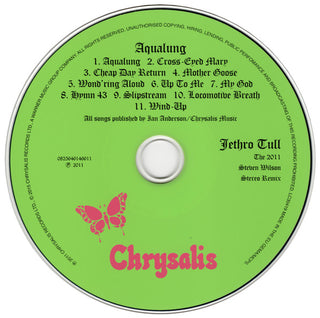 Jethro Tull : Aqualung (The 2011 Steven Wilson Stereo Remix) (40th Anniversary Edition) (CD, Album, RE, RM, Rem)