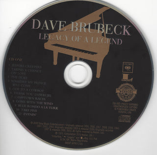 Dave Brubeck : Legacy Of A Legend (2xCD, Comp)