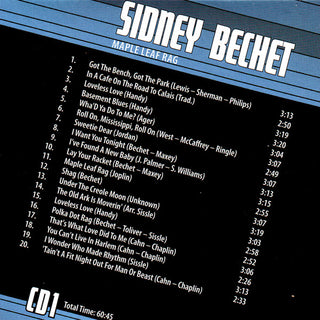 Sidney Bechet : Petit Fleur (10xCD, Comp)