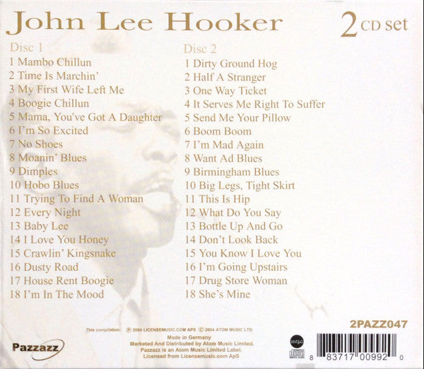 John Lee Hooker : Dusty Road (2xCD, Comp)