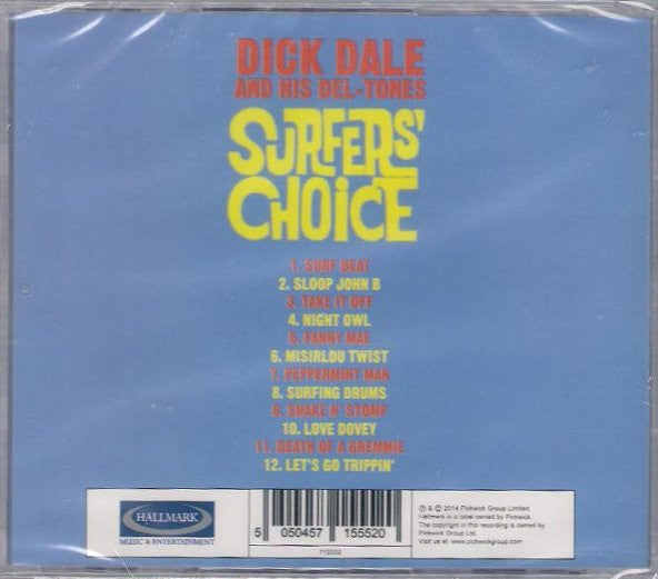 Dick Dale & His Del-Tones : Surfers' Choice (CD, Album, RE)