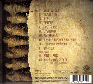 Lamb Of God : VII: Sturm Und Drang (CD, Album, Dlx, Dig)