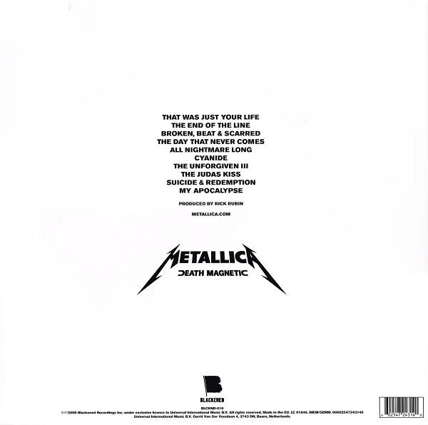 Metallica : Death Magnetic (2xLP, Album, RE, Gat)